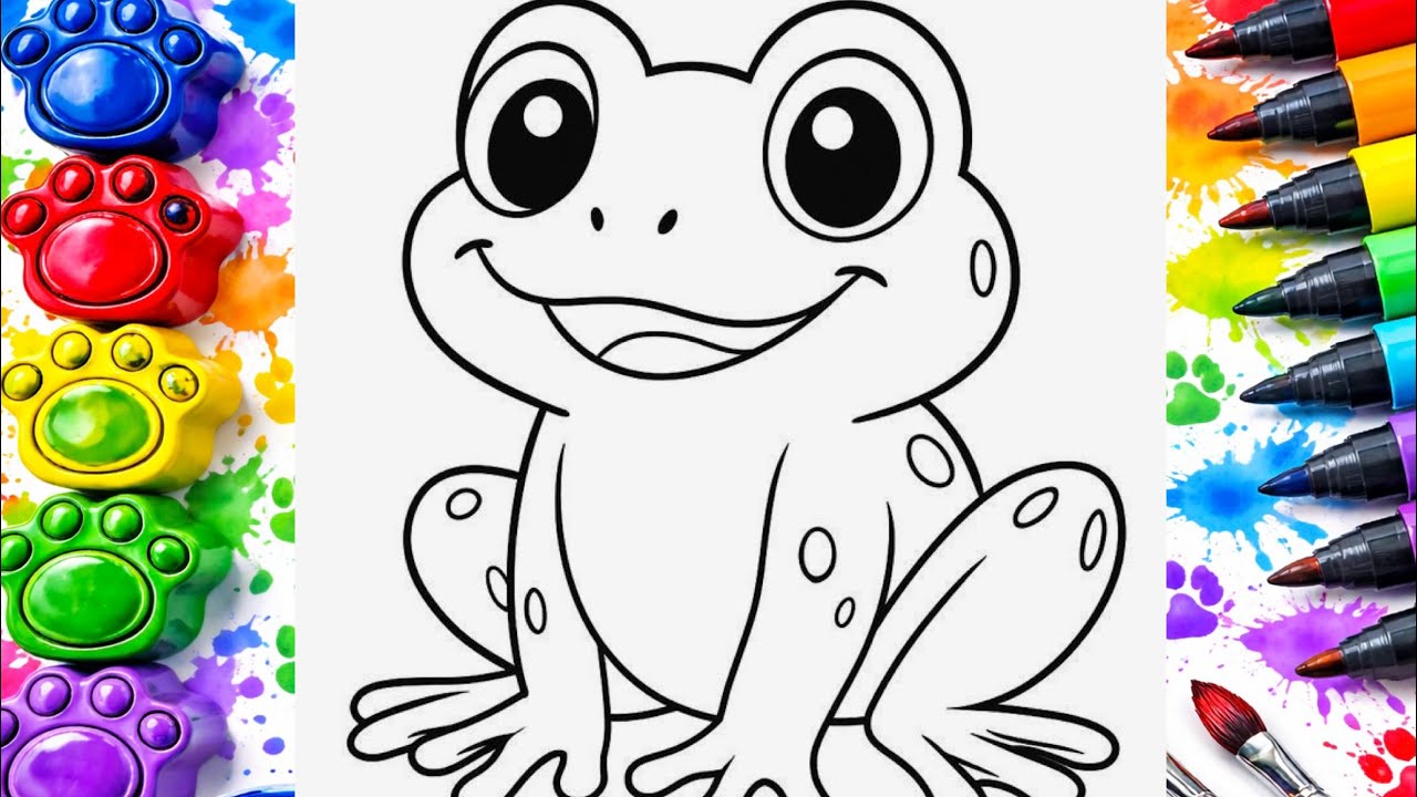 How to Draw a Frog | Simple Drawing Guide