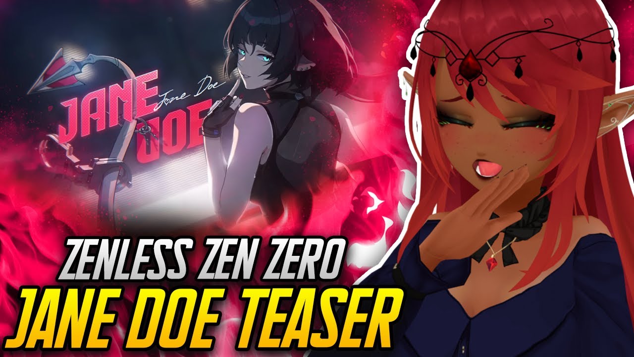 NEW PLAYER REACTS TO JANE DOE TEASER ZENLESS ZONE ZERO!!