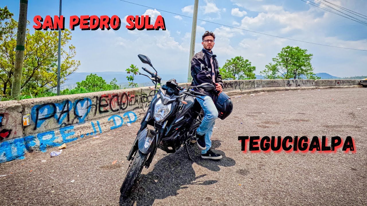250KM / SPS - TEGUCIGALPA en MOTO / ¡Carretera CA-5!📍🇭🇳