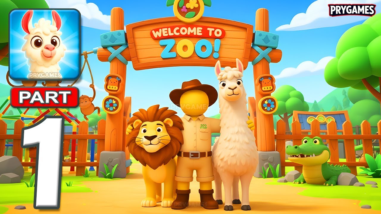 Zoo - Happy Animals - Gameplay Walkthrough Part 1 - Master Zoo Management Skills (Android, iOS)