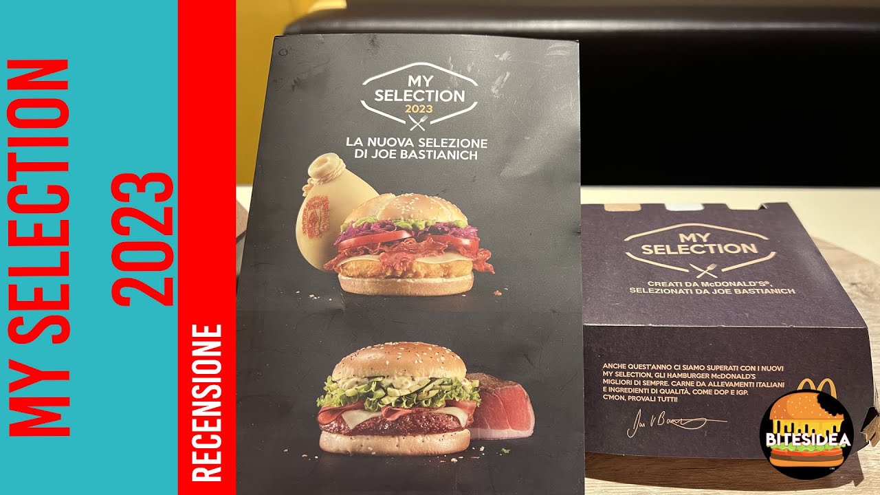 Provo tutti i McDonald's MY SELECTION 2023 - Buoni Veri???🍔 | BitesIdea