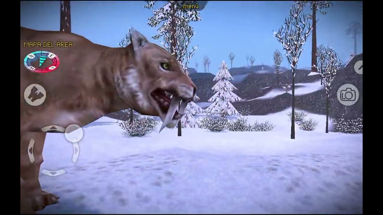 Viendo todos los animales de carnívoros ice age