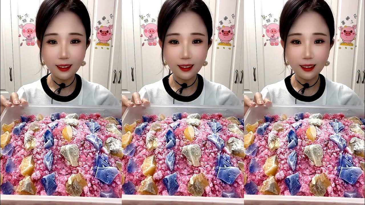 ASMR SHAVED ICE EATING YY