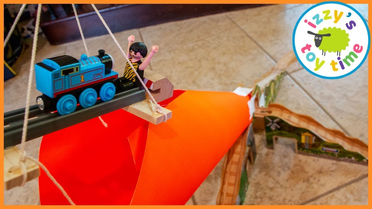 THOMAS FAIL! Toy Train Elevator GROUND BASE!