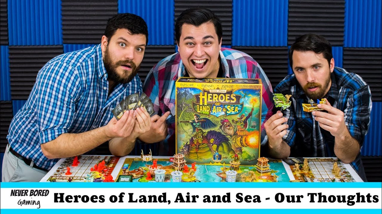 Heroes of Land, Air & Sea - Our Thoughts (Board Game)