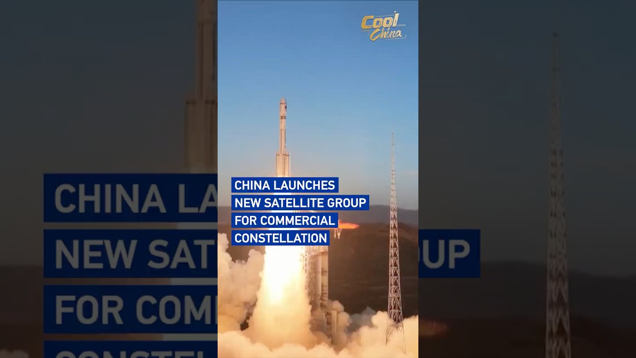 China launches new satellite group for commercial constellation