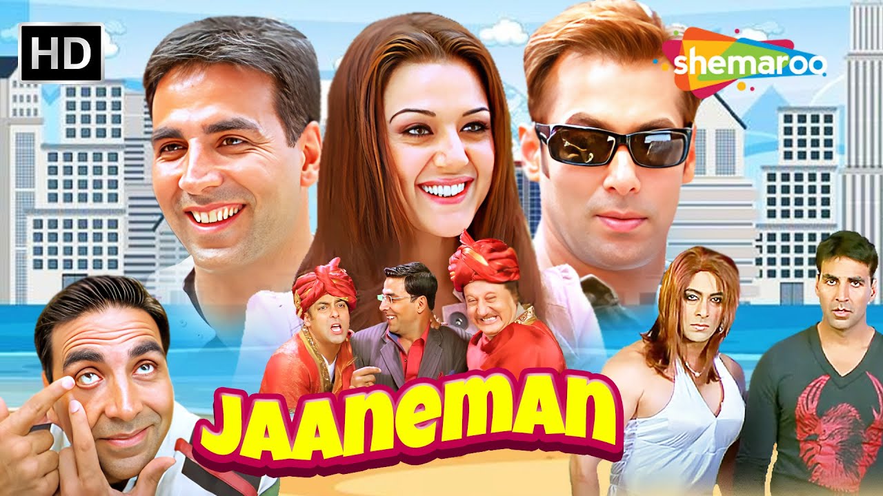 BEST of SALMAN KHAN | Jaan-E-Mann (2006) Full Rom Com Movie | Akshay Kumar, Preity Zinta