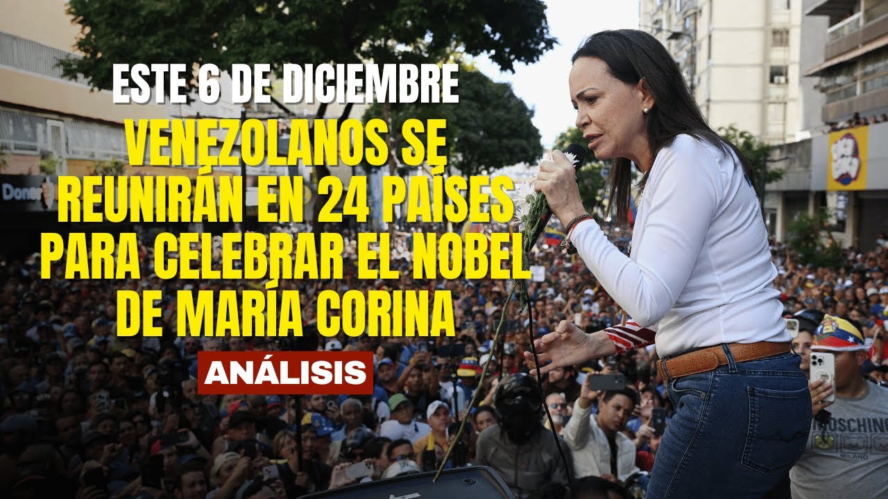 Este 6 de diciembre venezolanos saldrán a las calles en 24 países para celebrar la paz y esperanza