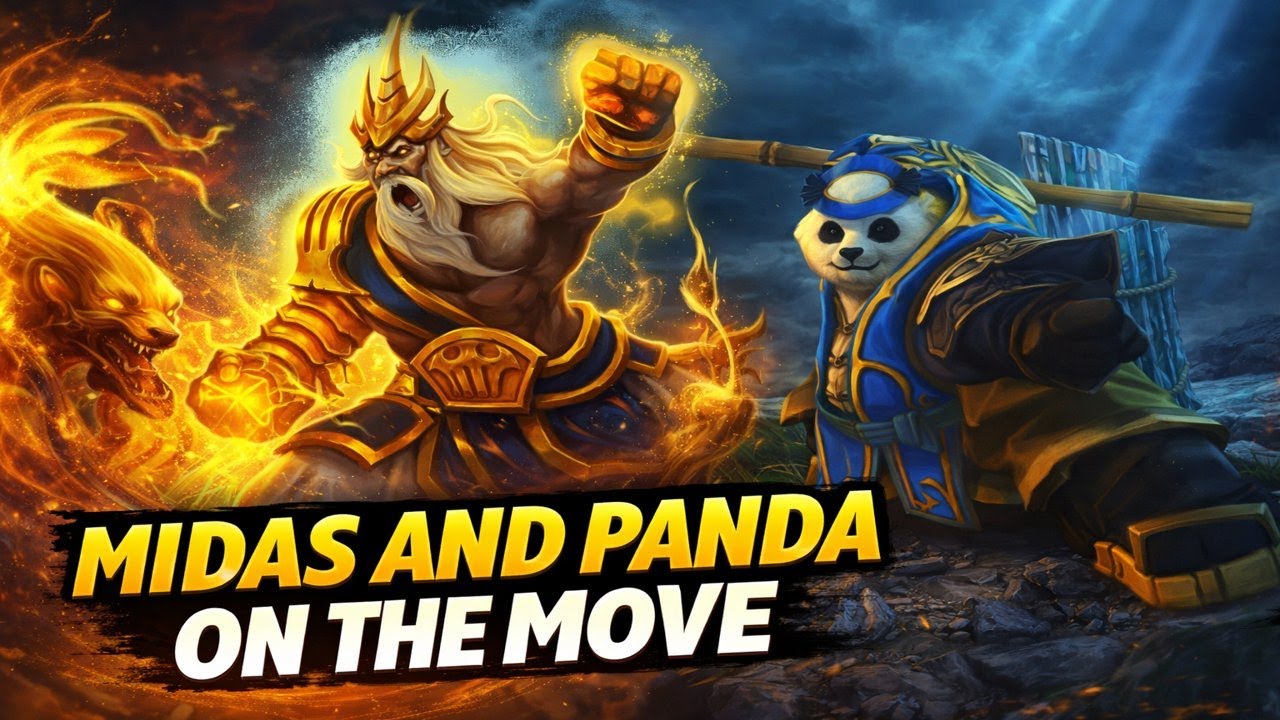 Midas & panda on the move | HoN reborn