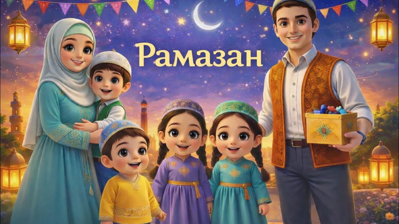 Қош келдің рамазан |Рамазан |Ораза|Қазақша мультфилмдер |Ораза айы |Қазақша балалар әндері|Тәрбие