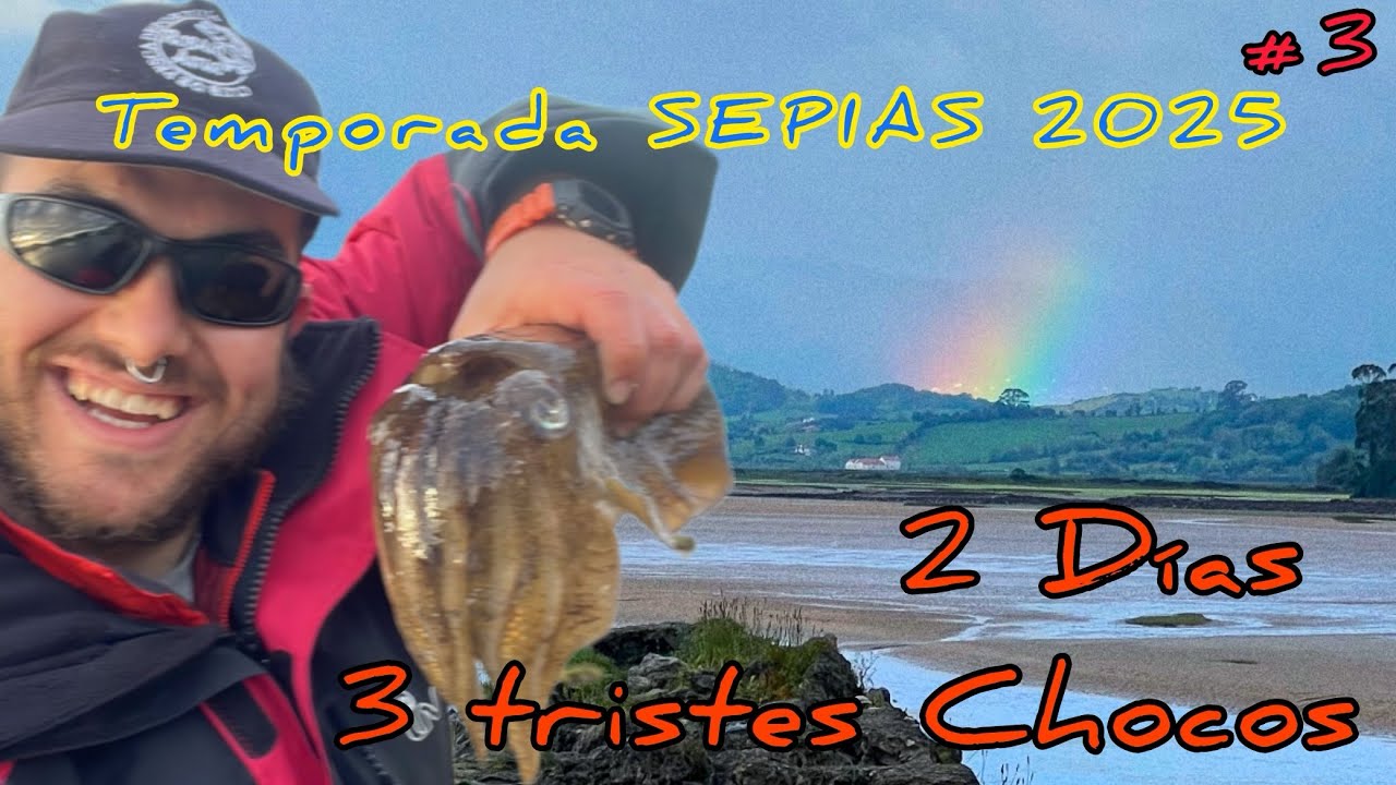 Temporada SEPIAS 2025: Pesco 3 CHOCOS en Asturias - La pesca más mística