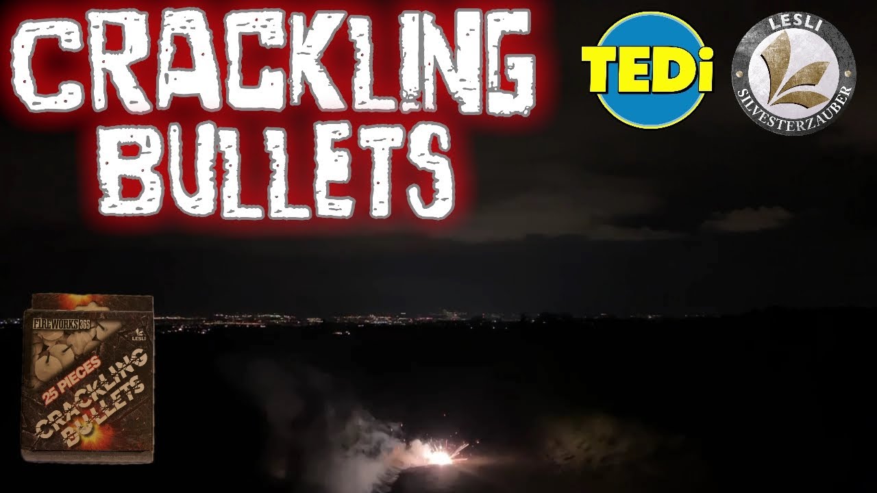Lesli Feuerwerk- Crackling Bullets | Kat.1 Feuerwerk | Tedi