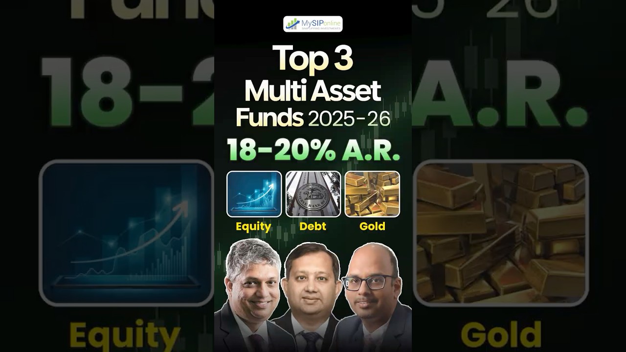 Best Multi Asset Funds for 2025 | Top 3 Multi Asset Allocation Mutual Funds | High Return Investment