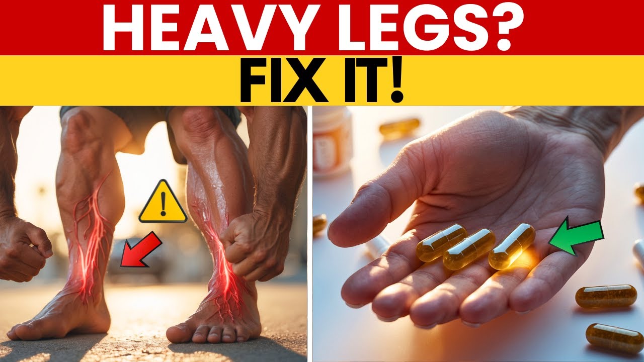 Heavy Legs? Improve Your Circulation the Smart Way | Healthy Aging Guide