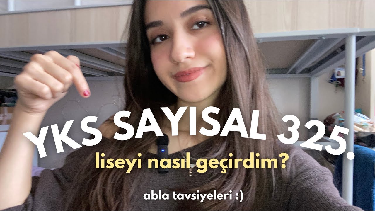 SAYISALDA İLK 500 YAPMAK | YKS say 325. olma yolum | lise nasıl ge&ccedil;ti?  #yks #derece 
