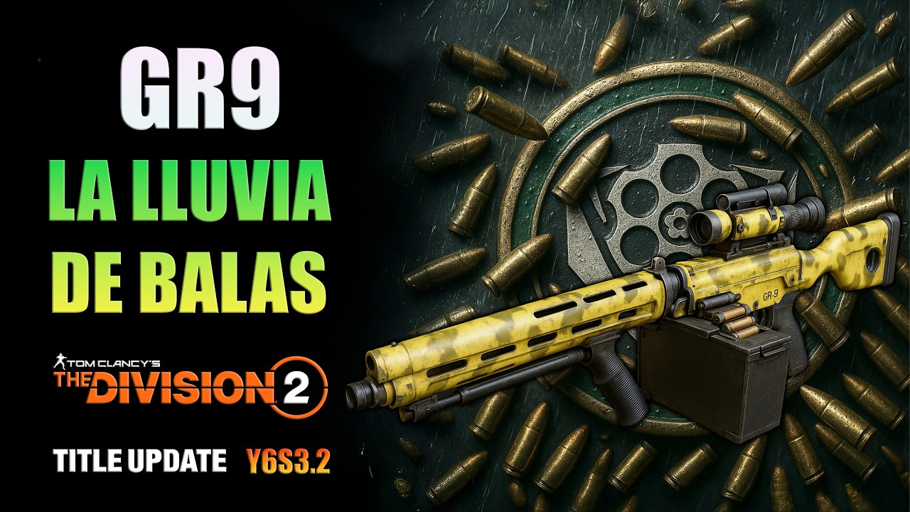 ¡GR9 LEGENDARIA! 🔥 1088 RPM, +179% CRÍTICOS ☠️ ESTABILIDAD TOTAL en The Division 2 🎯