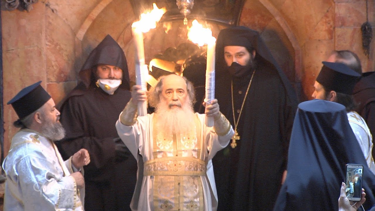 Páscoa Ortodoxa: O Fogo Sagrado de Jerusalém para o mundo