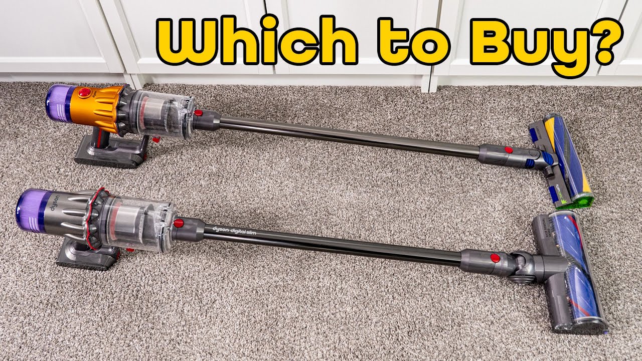Какой Dyson купить? Dyson Digital Slim против V12 Detect Slim
