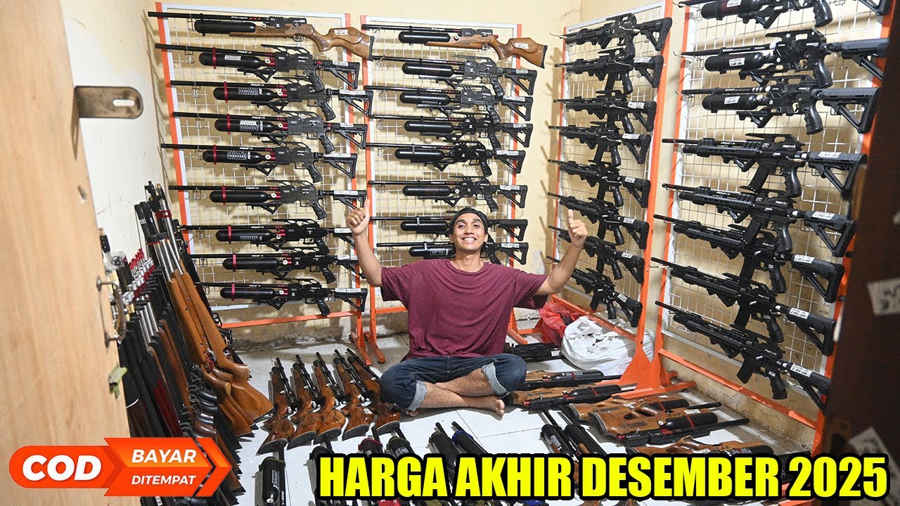Update harga senapan angin akhir desember 2025 (KOLEKSI PCP BOCAP SEMUA MERK ADA DISINI)