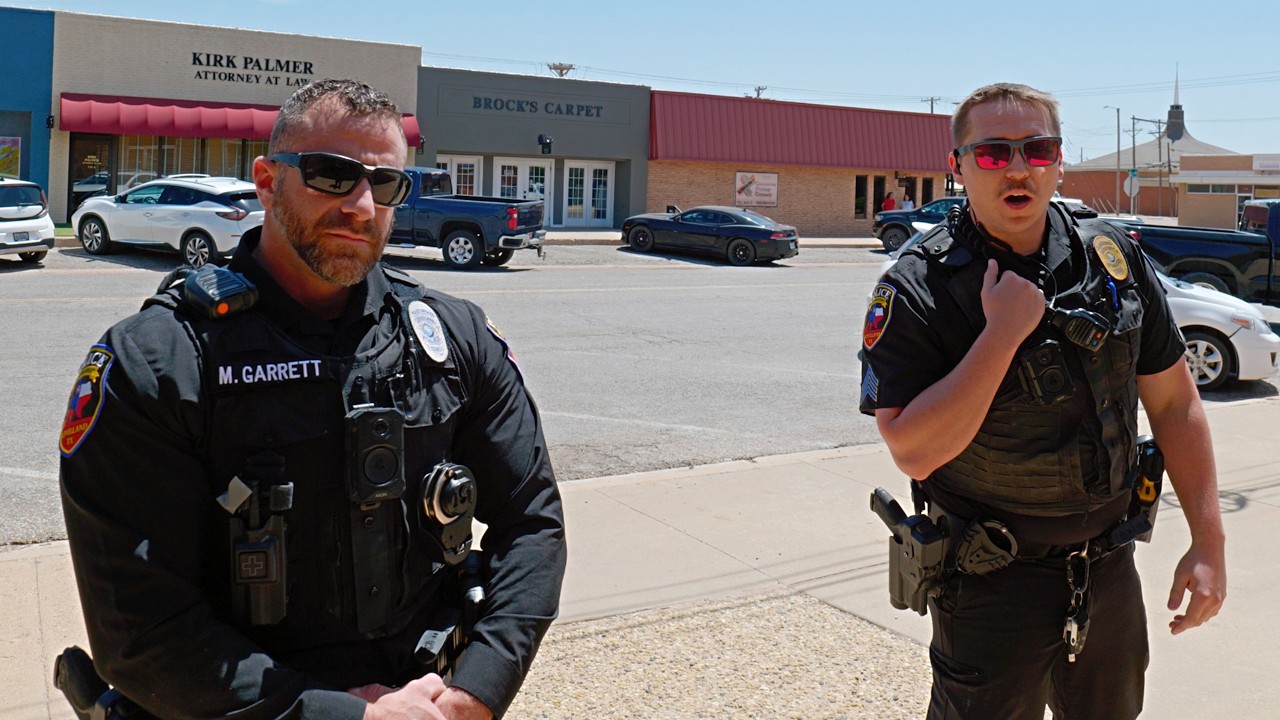 Detectives Called For Filming In Small Town Texas First Amendment Audit