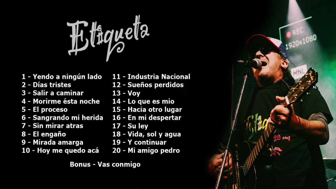 Los mejores temas de Etiqueta Rock