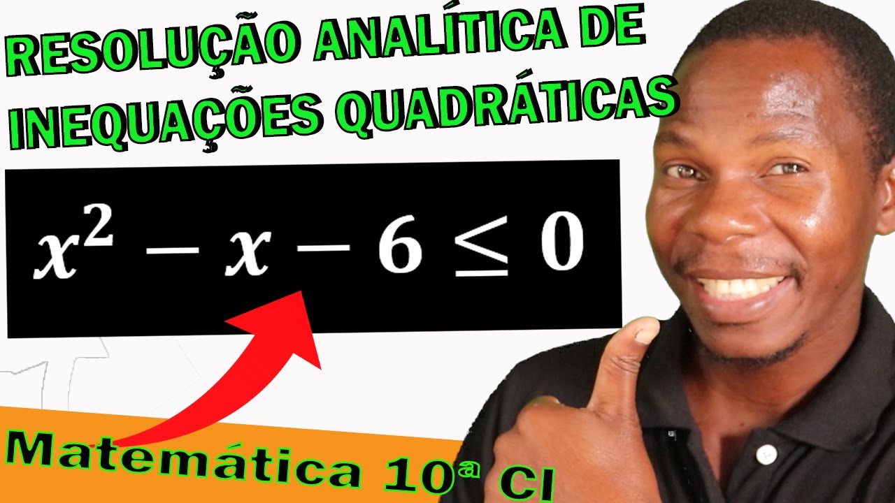 Resolução de Inequações Quadráticas pelo Método Analítico | @estevaomanueljoao
