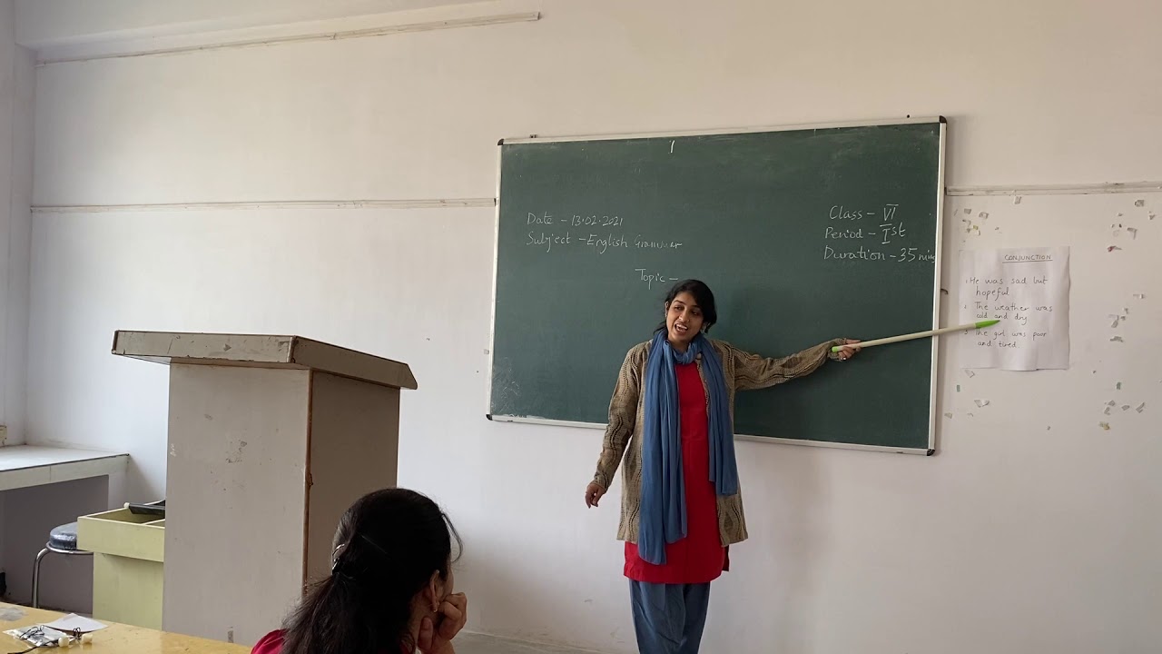 Srishti Thakur, B.Ed 3rd Sem, English teaching