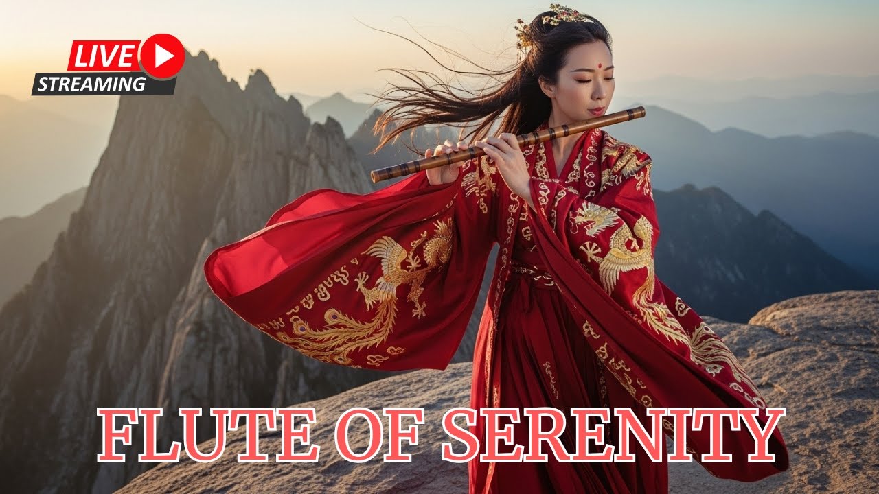 The Soul of Ancient Flute LIVE 🎶 Traditional Instrumental Meditation 古笛之魂直播｜传统冥想音乐