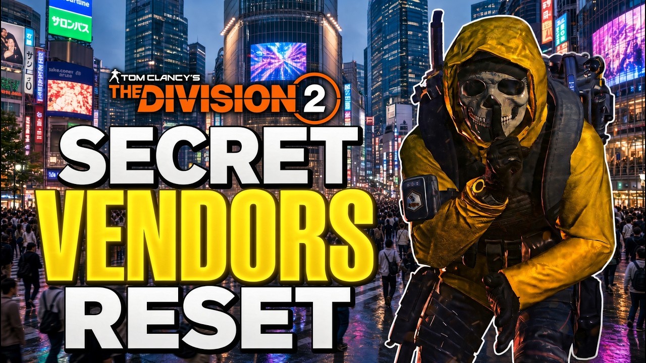 *PICK UP (14) CACHES & MUST BUYS* The Division 2: Weekly Reset for BOTH SECRET VENDORS...