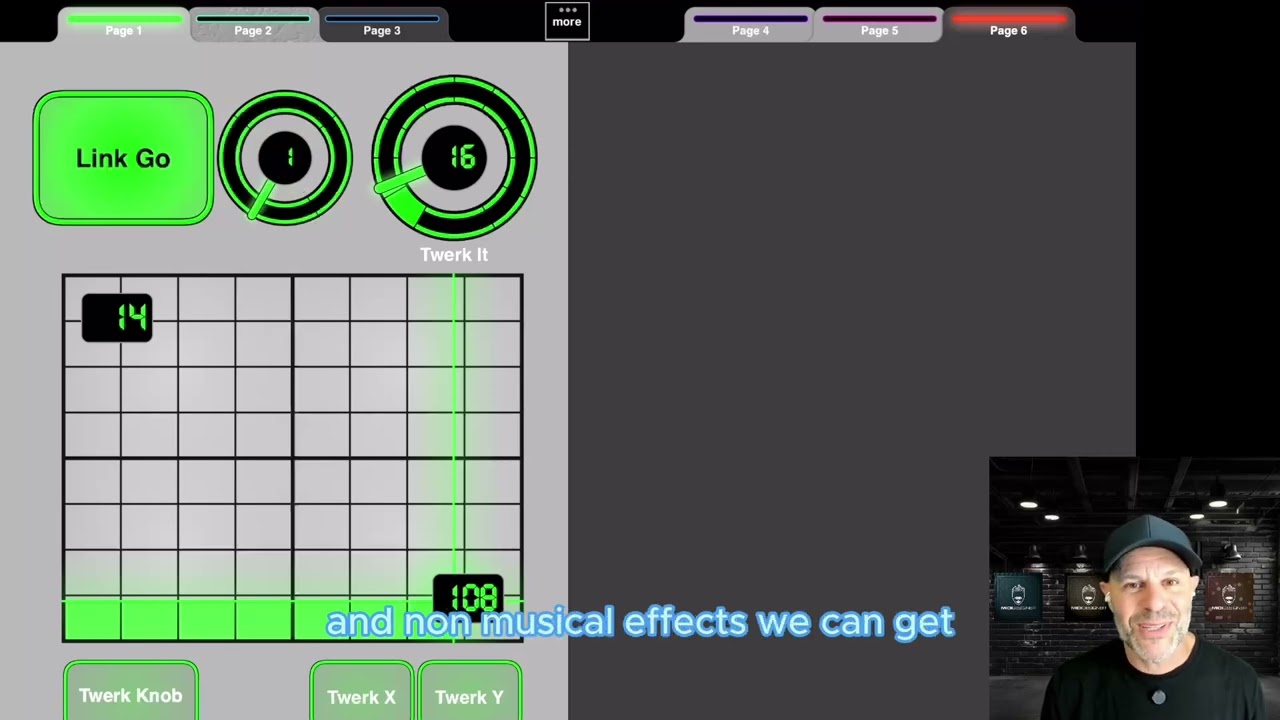 Auto Twerk&trade;, Inertial Movement in MIDI Designer Pro X 10.7+