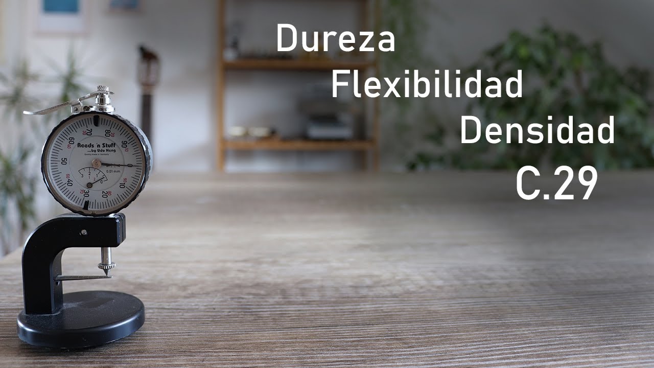 Capítulo 29 - Dureza, flexibilidad y densidad. Máquinas de medición y relación de sus datos.