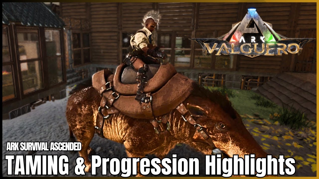 ARK VALGUERO Taming and progression Highlights [ep12]