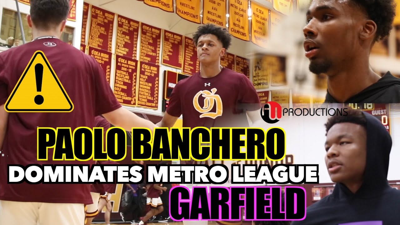 Paolo Banchero Puts METRO League on NOTICE vs. Garfield in SOLD Out GAME