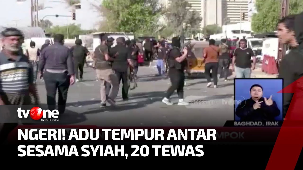 Mencekam, 20 Orang Tewas Akibat Bentrok Sesama Kelompok Syiah di Irak | Kabar Pagi tvOne