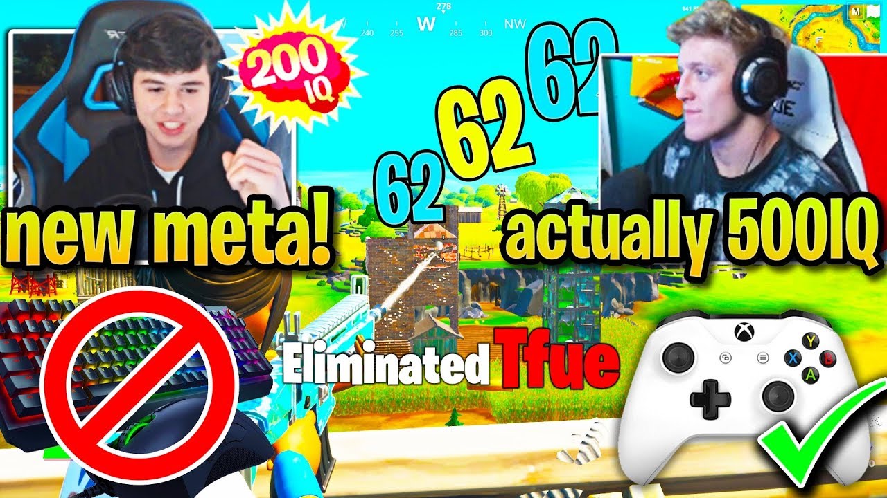 BUGHA *SWITCHES* to CONTROLLER *MID TOURNEY* GENIUS NEW META! (Fortnite Season 2)