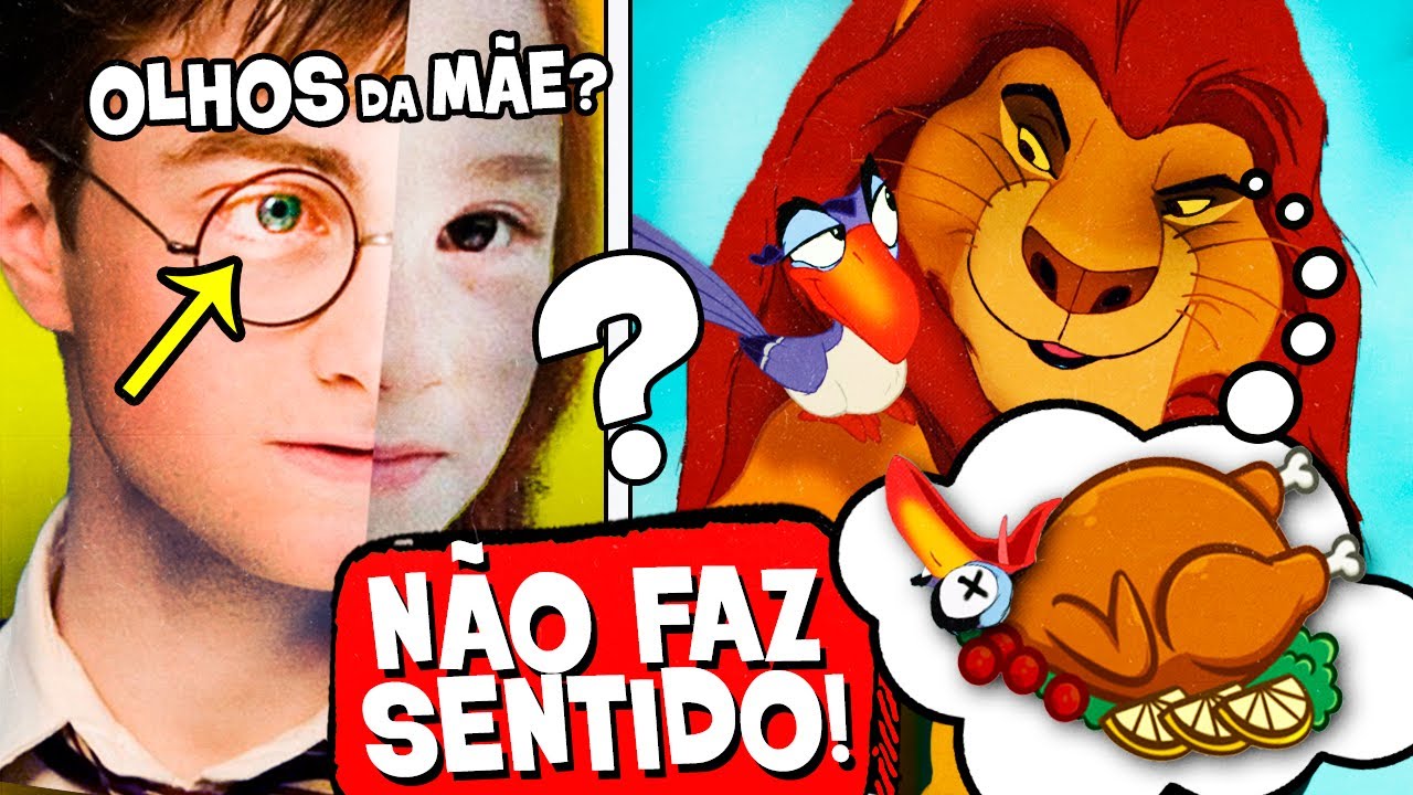 7 COISAS SEM SENTIDO em FILMES FAMOSOS! 🤪❓