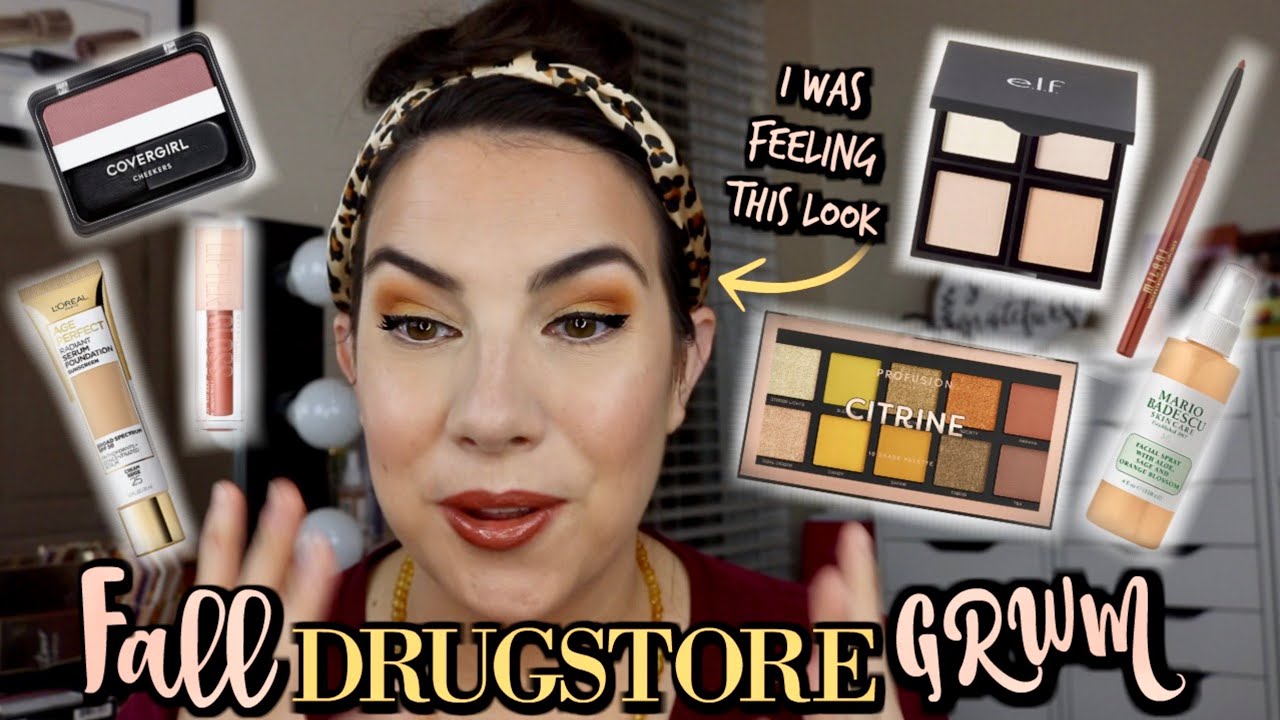 ALL DRUGSTORE FALL GRWM + Gratitude & Happiness Habits