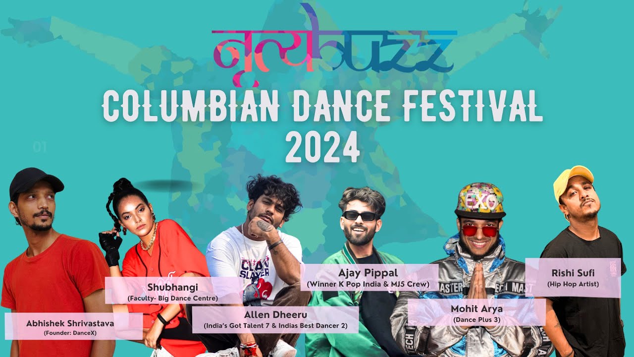 NrityaBUZZ Columbian Dance Festival 2024 | Dance X | Mount Columbus School | Delhi