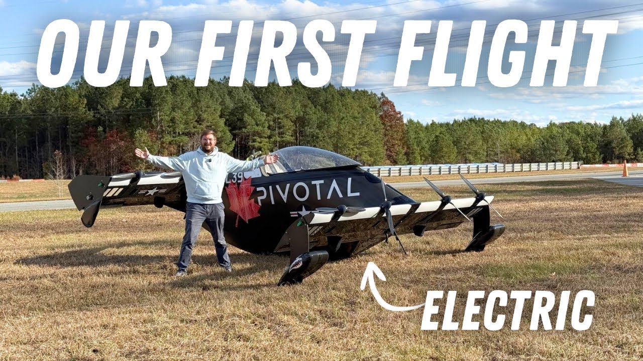 Pivotal Pre-Flight Checks & First Flight! eVTOLs Are Actually Real