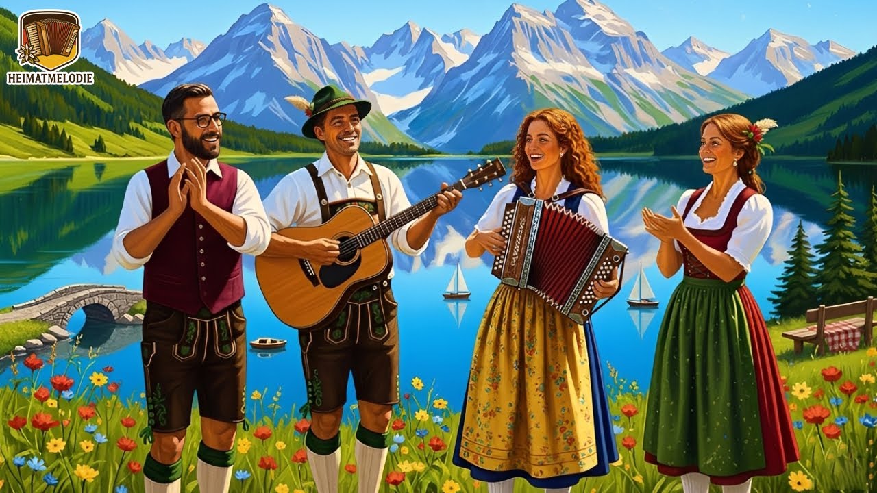 🎵 20 Lieder: Gute Laune Volksmusik ☀️ | Über 1 Stunde fröhliche Musik für einen perfekten Tag🌞