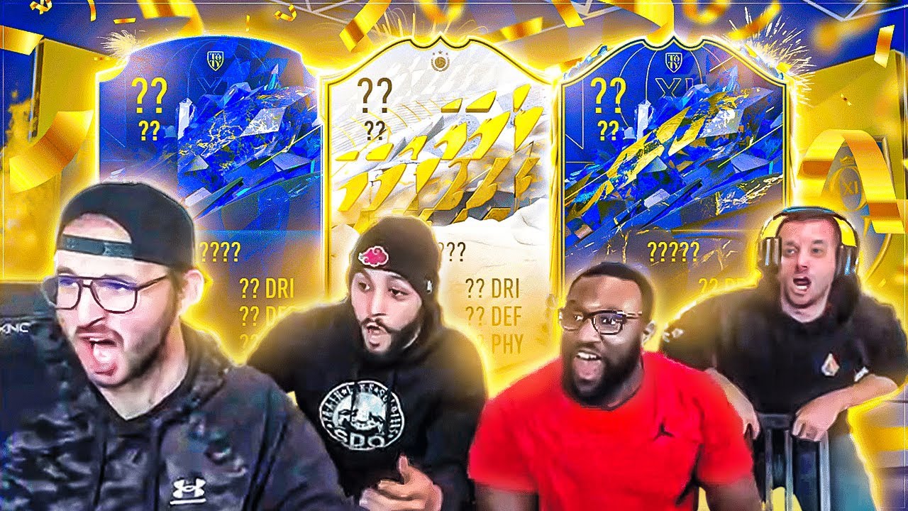 ÉNORME PACK OPENING TOTY - DES ÉNORMES ICONE AUSSI ! - FIFA 22 