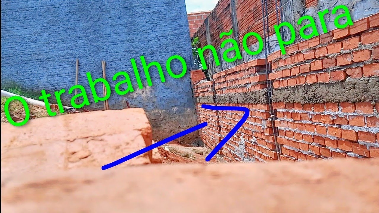 fazendo muro de arrimo, forma rapida e econômica na prática.