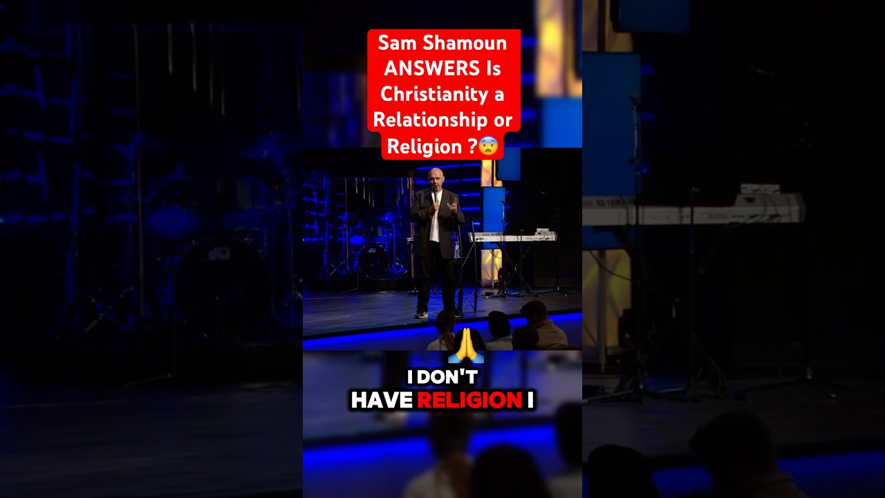 Sam Shamoun ANSWERS is Christianity a Relationship or Religion? #samshamoun #christian #christianity