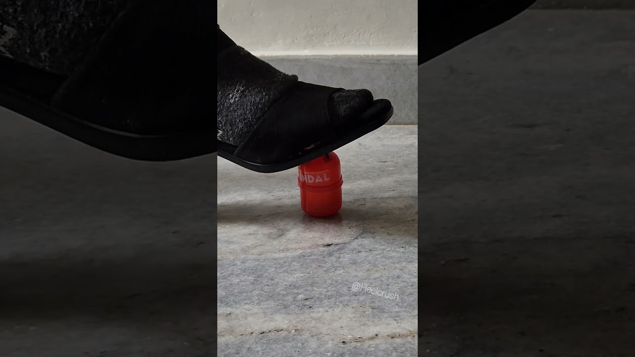 Oddly Satisfying Crushing Crunchy Soft things With Heels 