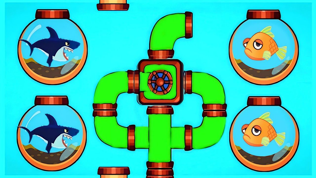 Save the Fish Game  | Pull The Pin | Best Mobile Puzzle | Android Gameplay Walkthrough | Part 136