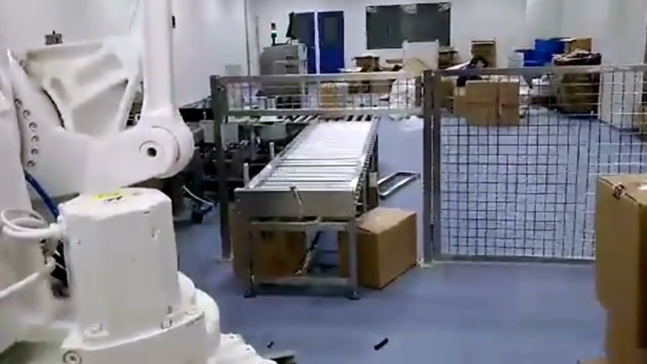 Vials bottles inspection labeling carton packing line