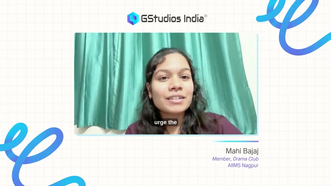AIIMS Nagpur Students Share Their Experience | Filmmaking Webinar | GStudios India
