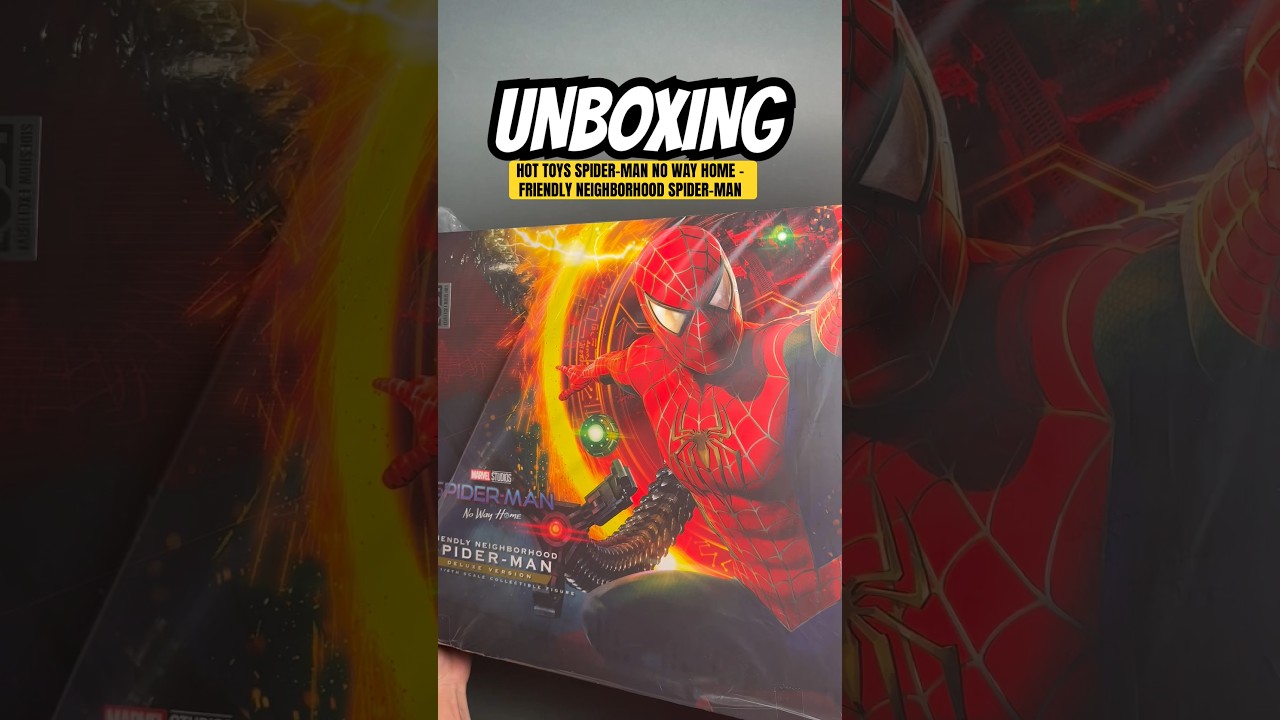 Unboxing: Hot Toys Spider-Man No Way Home - Friendly Neighborhood Spider-Man 