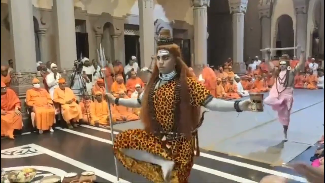 শিব নৃত্য।। বেলুড় মঠ।। ##belurmath #shivaratri2024 #poroshmoni