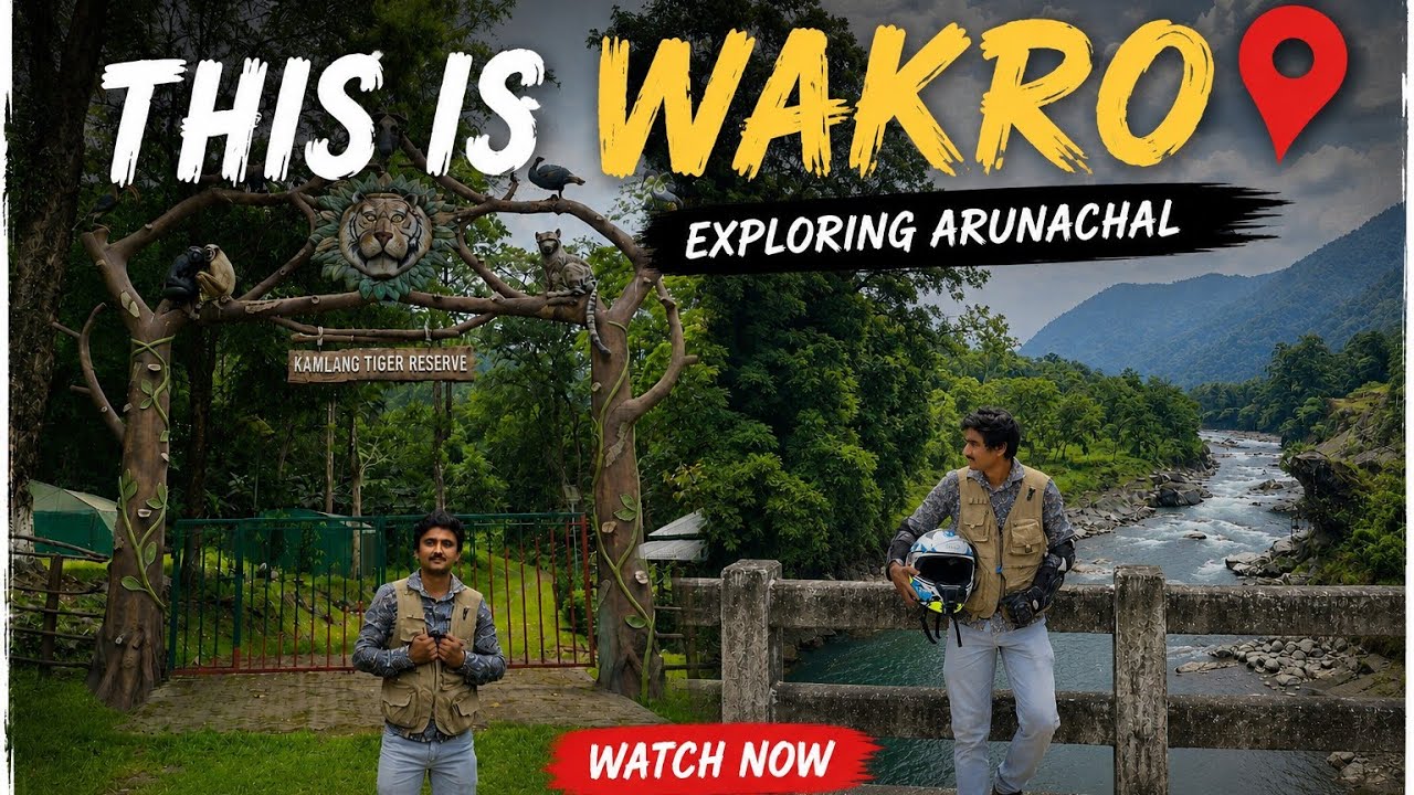 Kamlang Tiger Reserve 🐅📍, Wakro, Arunachal Pradesh 
